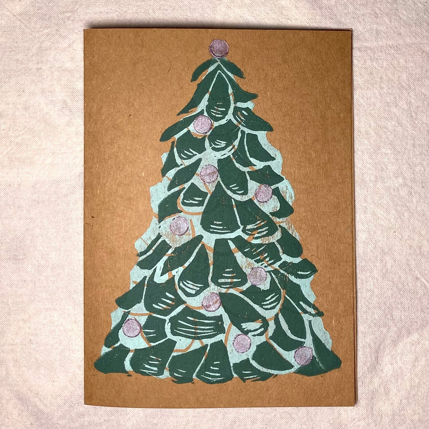 Shell Tree Card - Variety of colors