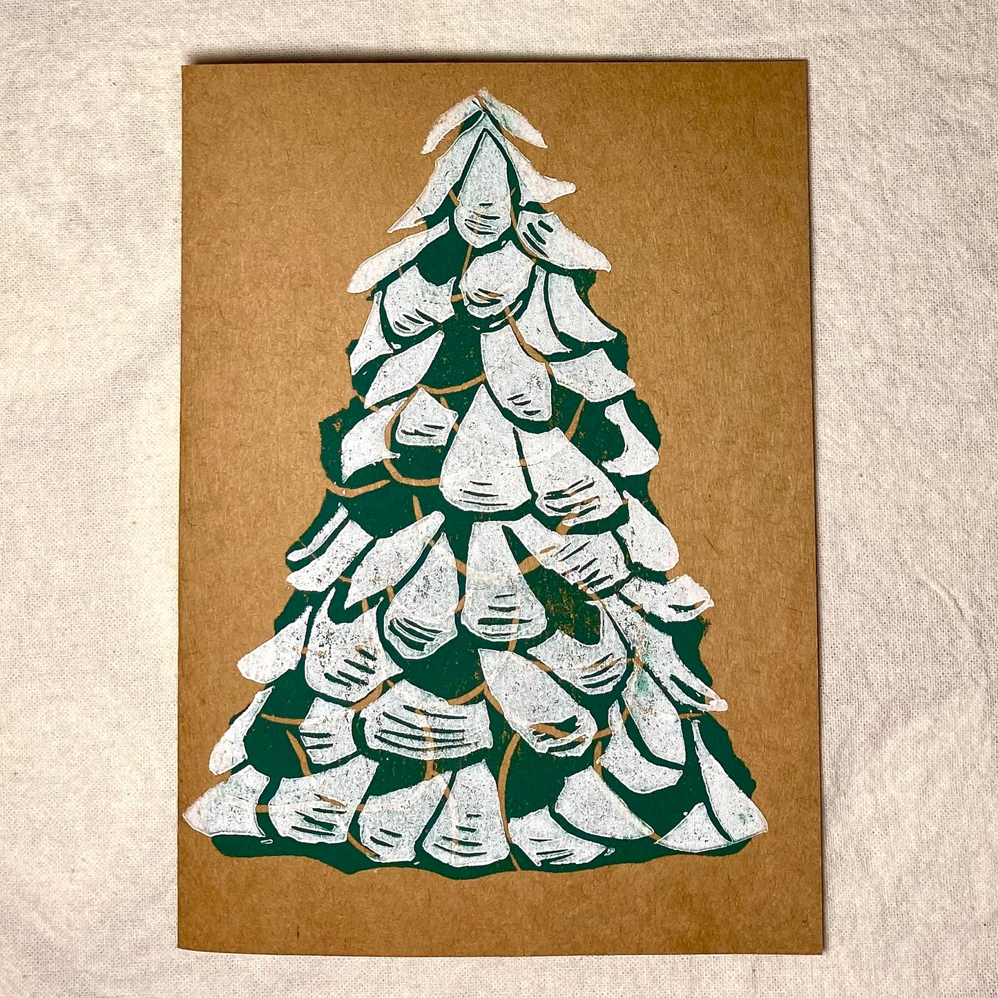 Shell Tree Card - Variety of colors