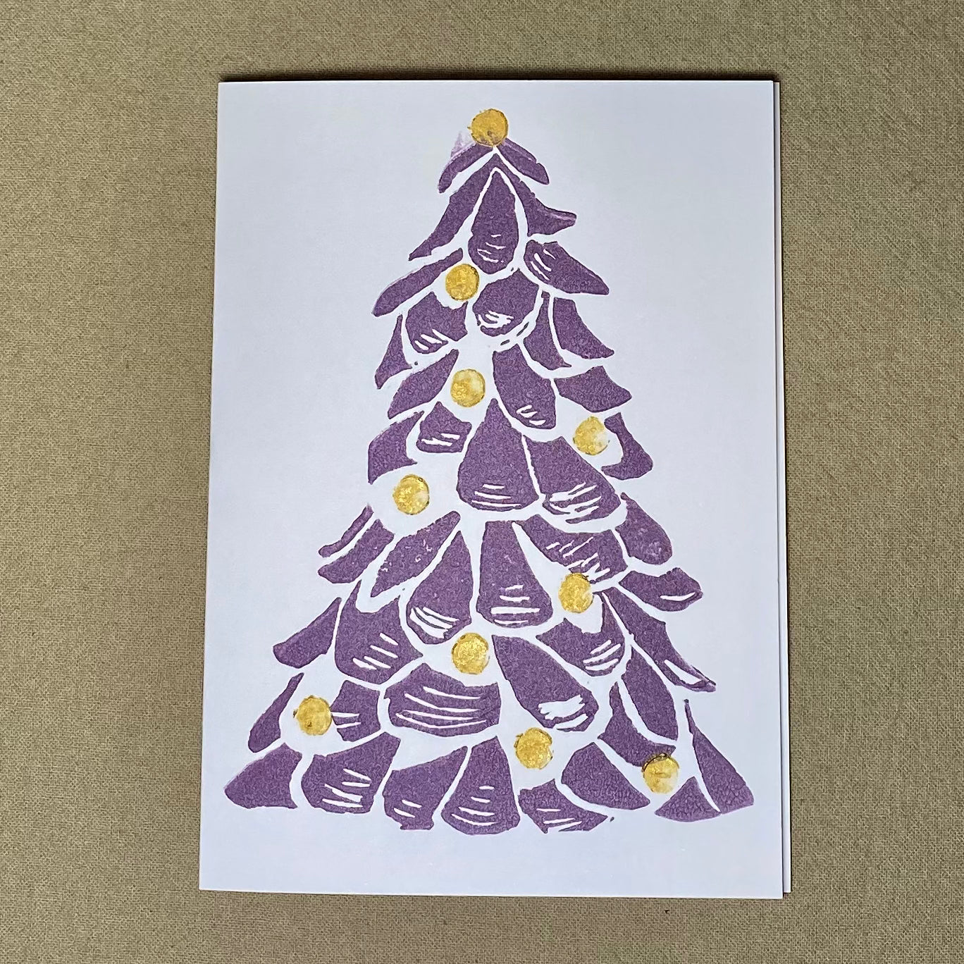 Shell Tree Card - Variety of colors