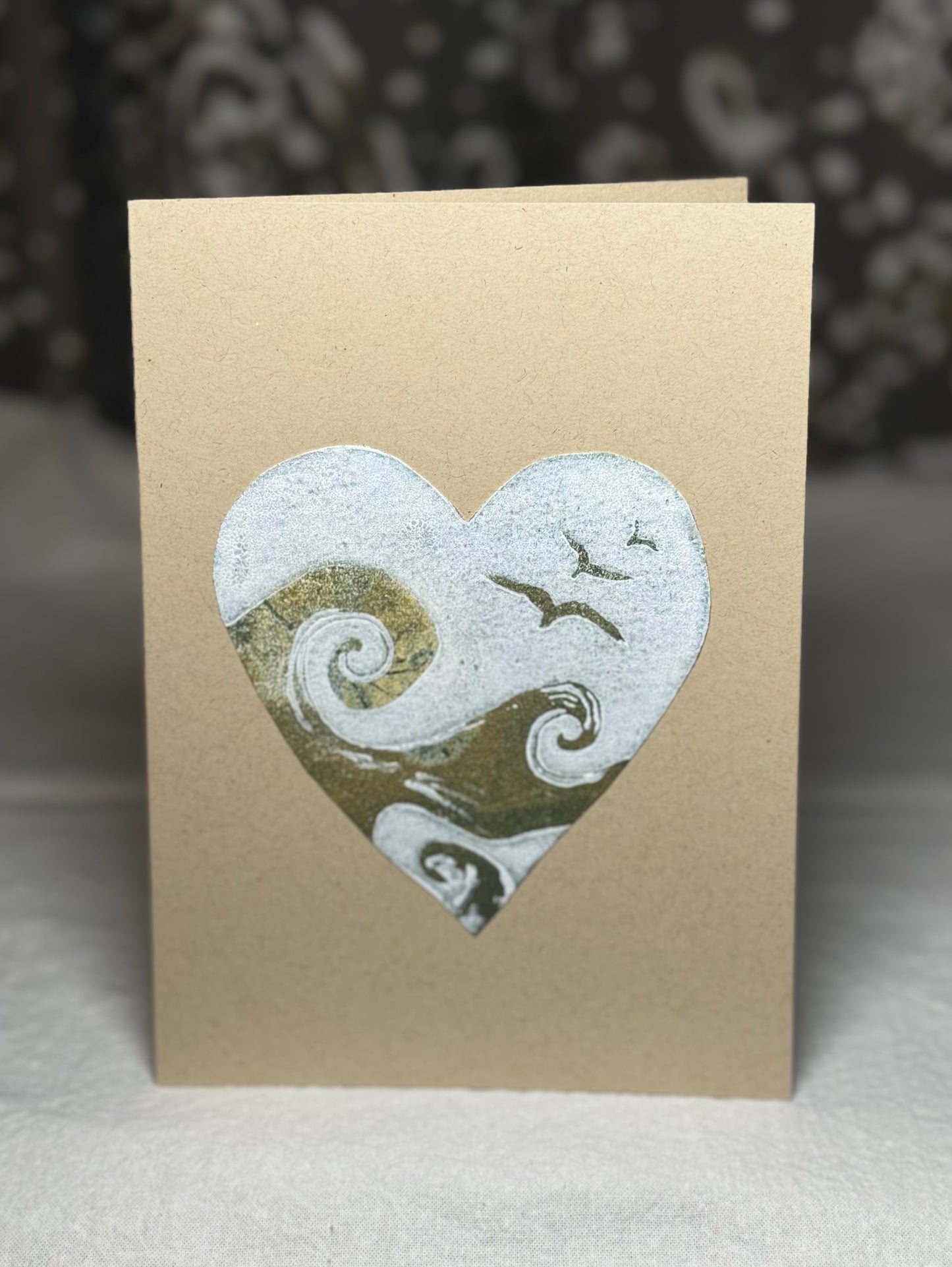 Take Heart: mixed media cards