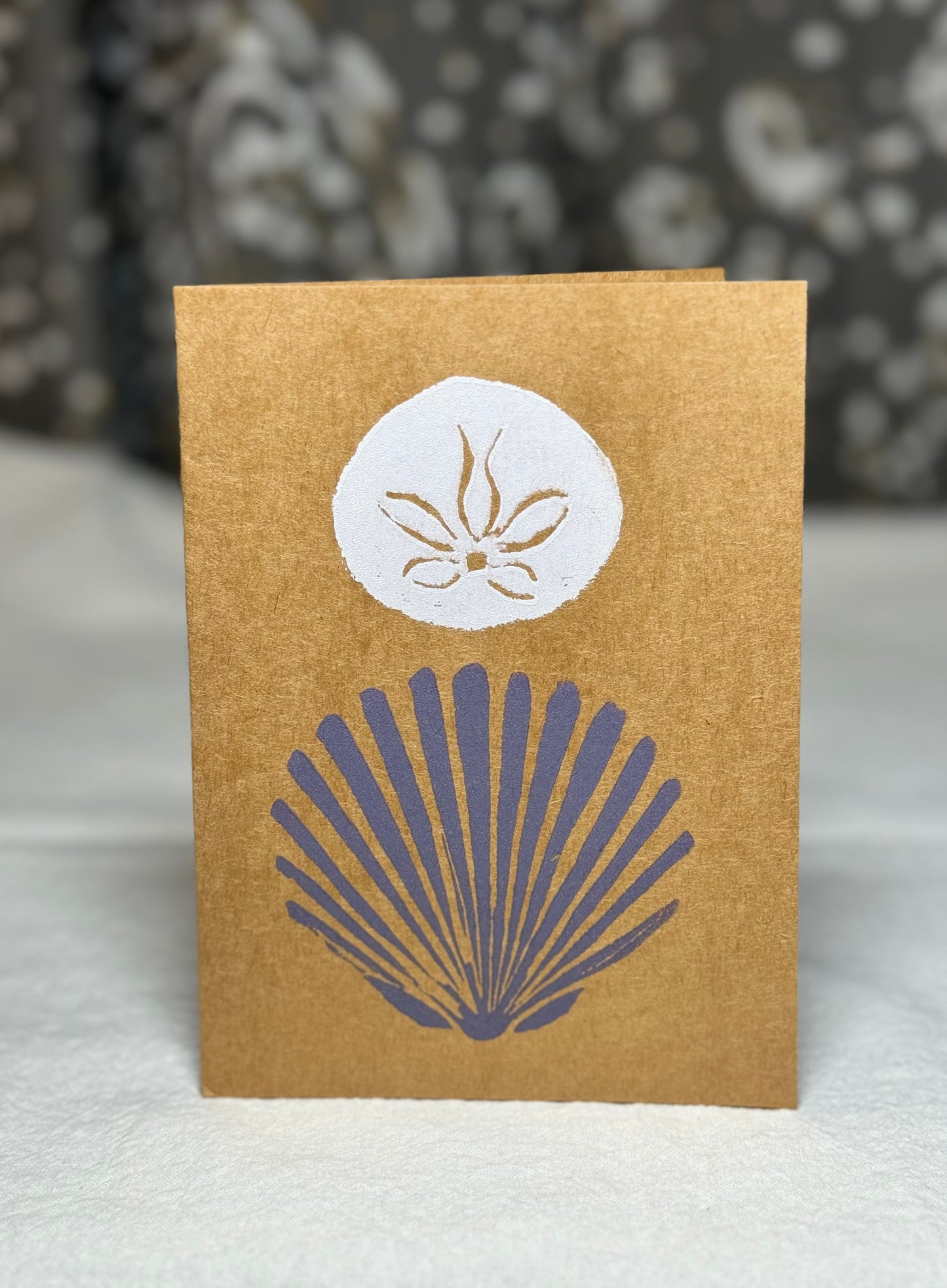 Sand Dollar and Scallop notecard