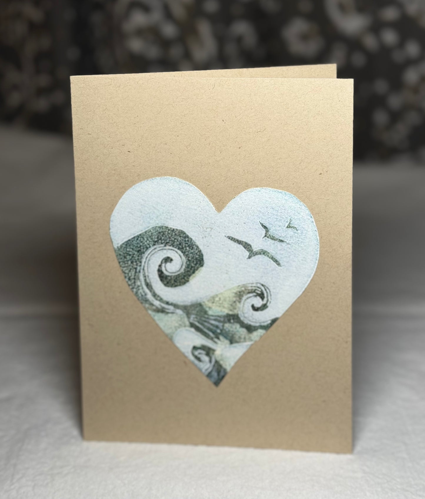 Take Heart: mixed media cards